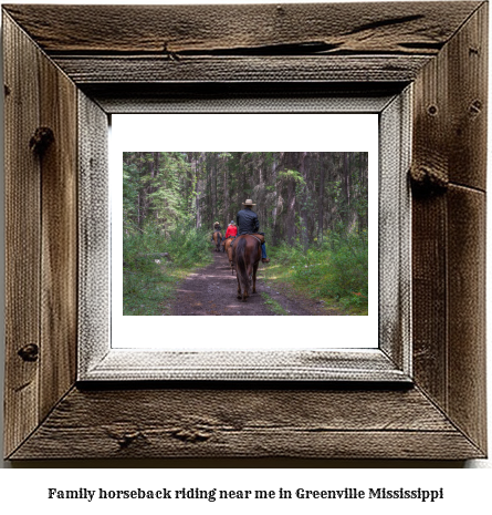 family horseback riding near me in Greenville, Mississippi